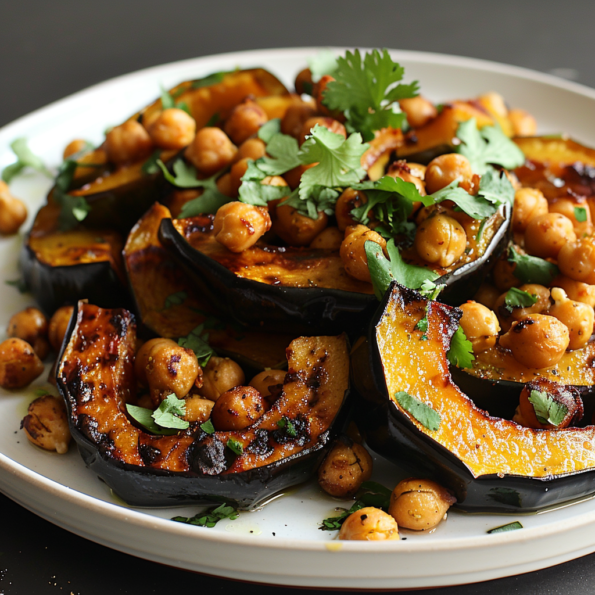 a photo of Acorn Squash Indian Recipe