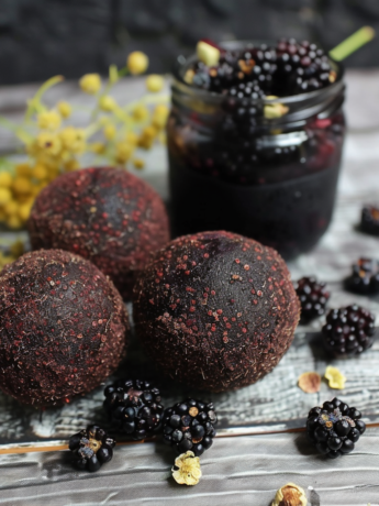 a photo of elderberry bomb recipe