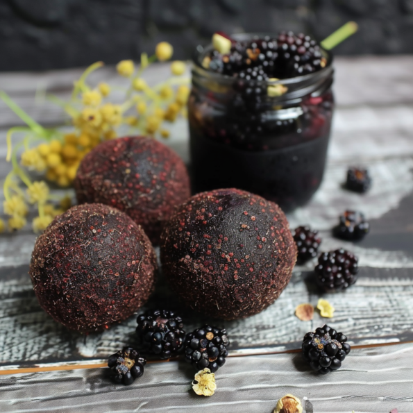 a photo of elderberry bomb recipe