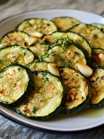 A dish with Costata Romanesco Zucchini, if you want a vegetarian lunch, recipe by Goya Recipes