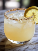 A Lemon Crush Cocktail, ideal for those hot days, recipe by Goya Recipes.